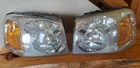 2002-2009 Oem Gmc Envoy Chrome Halogen Headlights Set Pair Left Right Used 97FR. Price: $90.00.