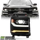 Full Led 2016-18 Chevy Silverado Drl Projector Headlight-passenger (primed) New. Price: $145.99.