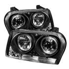 Spyder Black Halo Projector Headlights Led Drl For Chrysler 300 2009-2010-L03639 New. Price: $135.00.