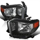 For Toyota Tundra 2014-2021 L+r Pair Headlights Lamps Black Housing Clear Lens New. Price: $291.61.