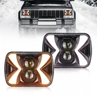 Opp Ulite 5X7 Led Headlights White & Amber Halo, 160W Rectangle H6054 Hea... New. Price: $100.68.