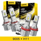 4X 9005 H11 Led Headlight Super Bright Bulbs Kit 6500K White High Low Beam Combo New. Price: $95.94.