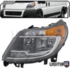 Driver Side Lh Black Headlight W/ Drl For Dodge 14-22 Ram Promaster Cargo Van New. Price: $139.90.