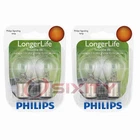 2 Pc Philips Front Turn Signal Light Bulbs For Pontiac Catalina Chieftain Bq New. Price: $13.12.