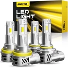 Auxito Combo 9005 H11 Led Headlight Bulbs High Low Beam Kit 6500K White 32000LM New. Price: $59.84.