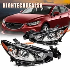 Left+right For 2014-16 2017 Mazda Headlights Assembly Black Housing Headlmaps New. Price: $169.99.
