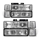 Headlight Assembly For 94 95 96 97 98 Obs Chevy SILVERADO/C10 Pickup/c/k 1500... New. Price: $101.09.