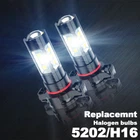 5202 H16 Led Fog Light Bulbs For Chevy Silverado 1500 2007-2015 Super White 80W New. Price: $9.89.