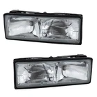 For Chevy Caprice 1987 88 89 1990 Headlight Driver And Passenger Side Pair New. Price: $283.09.