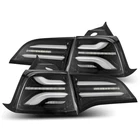 Alpharex Pro-series Led Tail Lights For Tesla Model 3 & Y Jet Black New. Price: $650.99.