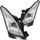 Pair Hid Xenon Projector Headlights W/ Led Drl For Cadillac Xts Luxury 2013-2017 New. Price: $409.99.