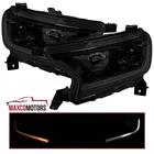 Black Smoke Projector Switchback Led Signal Headlight Fits 2019-2023 Ford Ranger New. Price: $285.49.