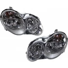 For Mercedes-benz CLK320 Headlight 2003-2005 Driver And Passenger Pair Halogen New. Price: $545.57.