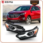 2PCS Pair Set Halogen Headlights W/drl For 2018-2021 Chevy Equinox Black Amber New. Price: $169.99.