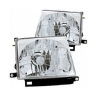 Anzo 121132 Crystal Headlight Set Clear Lens Chrome Housing Pair New. Price: $129.95.