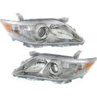 For 2010 2011 Toyota Camry Headlight Driver And Passenger Side Pair Halogen New. Price: $236.64.