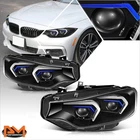 For 14-20 Bmw 428I 430I 435I 440I M3 Led Hid Projector Black Headlights Headlamp New. Price: $643.54.