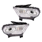For Dodge Durango 2021 2022 Headlight Driver And Passenger Side Pair Led Chrome New. Price: $807.83.