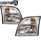 Left Right Sides Pair Halogen Headlights Assembly For 02-05 Mercury Mountaineer New. Price: $160.06.