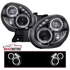 Black Led Halo Projector Headlights For 2002-2003 Subaru Impreza Wrx Outback L+r New. Price: $224.49.