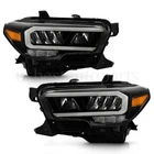 Headlights For 2020-2023 Toyota Tacoma Limited Trd Chrome Full Led Lh+rh New. Price: $288.79.
