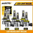 Auxito Combo 9005 9006 H11 Led Headlight Kit Bulbs High Low Beam White 6500K New. Price: $34.19.