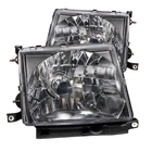 Anzo 121139 Black Housing Halogen Bulbs Clear Lens Headlights For 97-00 Tacoma New. Price: $130.46.