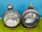 Vintage Coe Guide 7 Sealed Beam Fender Mount Headlights For Hot Rat Rod Used. Price: $275.00.