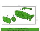 Hyundai 92102 AB100 Right Head Light Lamp For 21-23 Elantra New Genuine. Price: $695.97.