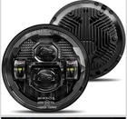 Hwstar 2023 New 1000% Bright Anti-glare 7 Inch Led Headlights Round All Black. Price: $125.00.