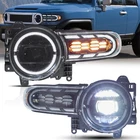 Vland Full Led Headlights For Toyota Fj Cruiser 2007-17 W/startup Animation Pair New. Price: $439.99.