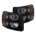 Anzo For Chevy Silverado 1500/3500 Classic 2007 Crystal Headlights -black New. Price: $348.89.