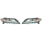 For Honda Accord Headlight 2016 2017 Pair Passenger And Driver Halogen Coupe Lxs New. Price: $708.76.
