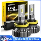 Auxito H11 H8 Led Bulb Headlight Kit Low Beam Super Bright 6500K White 22000LM New. Price: $30.39.