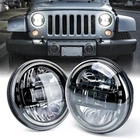 Xprite 7" Led Headlights W/ Halo Ring Drl For 1997-2018 Jeep Wrangler Tj Lj Jk New. Price: $132.96.