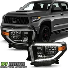 For 2018-2021 Toyota Tundra Black W/ Led Drl Headlights Headlamps Left+right New. Price: $255.96.