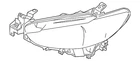 Genuine Mazda Composite Headlamp GJS1-51-031D New. Price: $757.01.