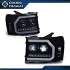Smoked Lens Black Housing Headlights Fit For 07-14 Gmc Sierra 1500 2500HD 3500HD New. Price: $196.74.