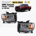 Halogen Headlight For 2015-2022 Gmc Canyon W/ Led Drl Projector Left & Right New. Price: $268.99.