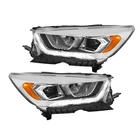 Labwork Lh+rh Headlights Headlamp Ford Escape 2017-2019 Halogen W/led Drl New. Price: $179.48.