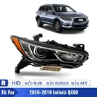 Hid Headlight For 2016-2019 Infiniti QX60 W/o Bulb Afs Passenger Right Side New. Price: $234.99.