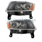For 14-16 Grand Cherokee Halogen Headlamp W/bulb Set Pair New. Price: $235.95.