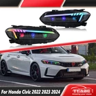 Tt-abc For 2022-2024 Honda Civic 11TH Gen Headlights Rgb Led Lamp Assembly New. Price: $664.00.