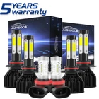 For Honda Civic Coupe 2-DOOR 2006-2013 6X Led Headlight Hi/lo+fog Kit New. Price: $49.99.