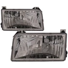 Headlights 92-96 Ford Bronco F150 F250 F350 Right Left Halogen Lamp Assembly New. Price: $74.23.