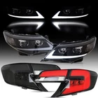 Fit 2012-2014 Toyota Camry Vland Led Headlights + Rear Tail Assembly Set New. Price: $451.99.