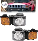 Pair Headlight Assembly Compatible With 2006-2010 Hummer H3/09-10 H3T Headlamp F New. Price: $222.13.