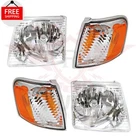 New Front Headlights Assembly & Corner Fits 2001-2005 Ford Explorer Sport. Price: $139.51.
