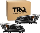 Honda Accord 2013-2015 Headlight Assembly Set Driver & Passenger Side New. Price: $333.99.