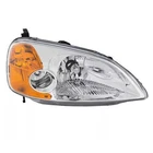 For 2001-2003 Civic Front Right Headlight Amber & Clear Plastic 33101-S5P-A01 New. Price: $104.95.